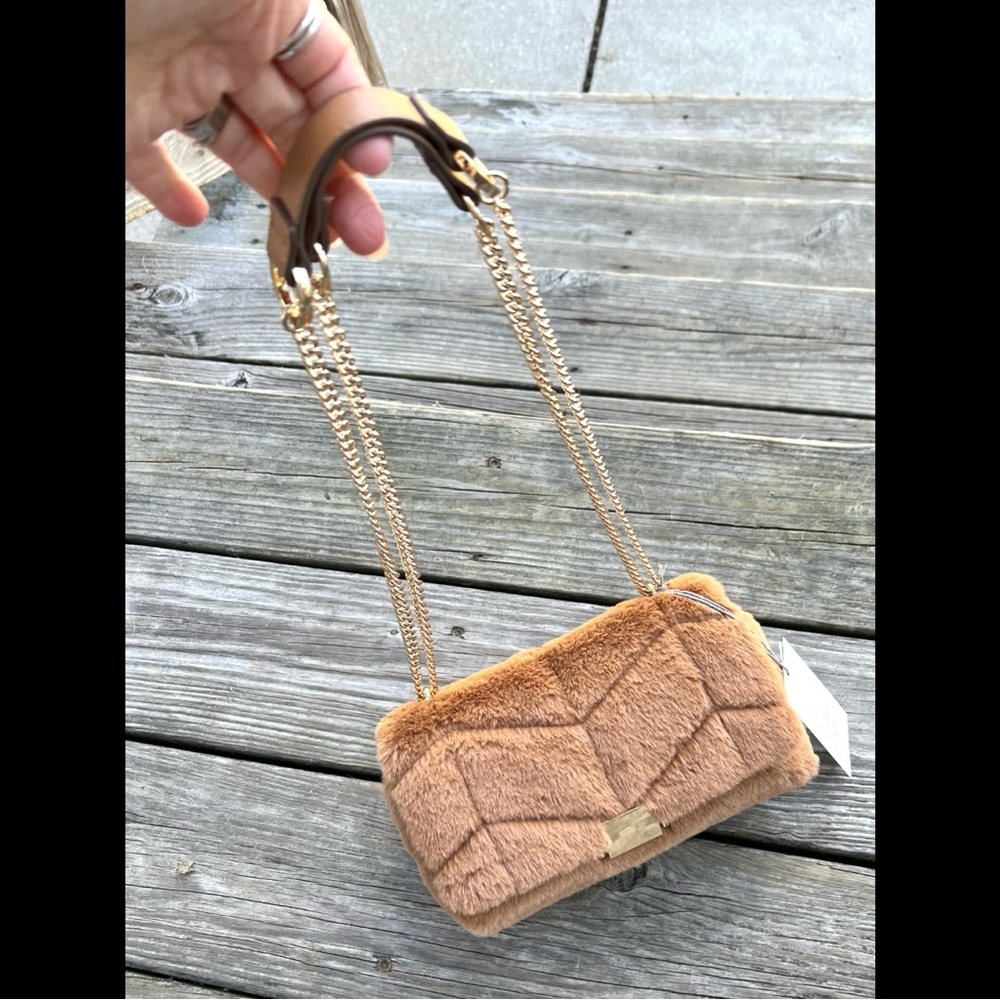 NWT Sophie Fuzzy Crossbody Handbag from A New Day - Picture 3 of 16